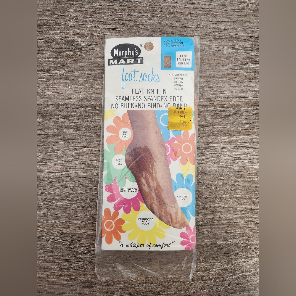 Women's Foot Socks - Tan